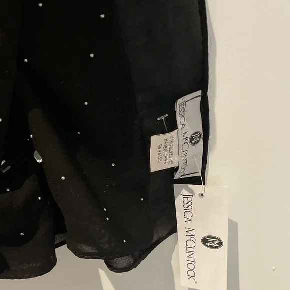 NWT Jessica McClintock Jeweled Scart - Picture 2 of 7